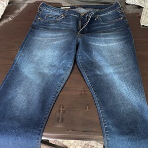 Kut from the Kloth Dark Blue Kick Flare Jeans